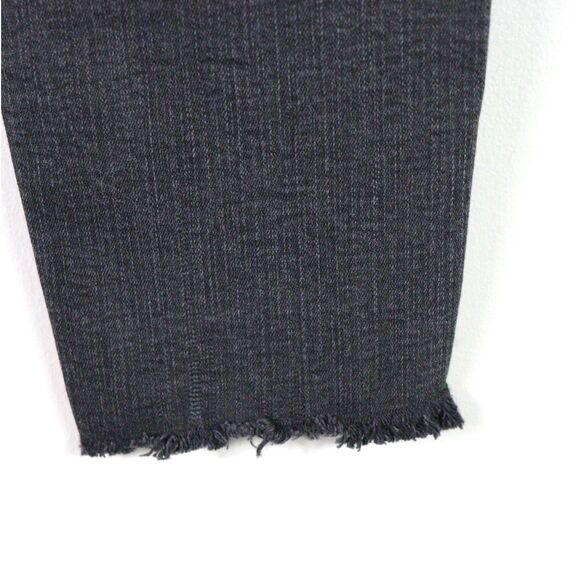 Madewell 9" Mid Rise Skinny Raw Hem Jeans size 26 - Picture 4 of 6